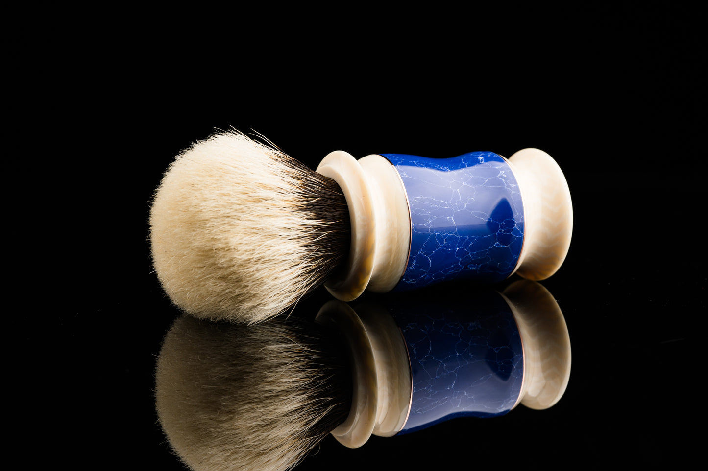 Exceed-玖-Synthetic Turquoise-'Malygos' Limited Edition shaving brush handle