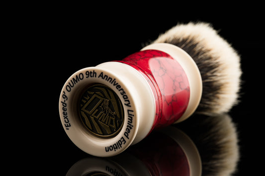 Exceed-玖-Synthetic Turquoise-'Alexstrasza' Limited Edition shaving brush handle