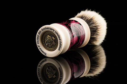 Exceed-玖-Ebonite-'Violet #2' Limited Edition shaving brush handle