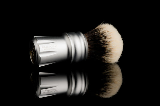 OUMO X ARNO - Metal Flower - Original shaving brush handle