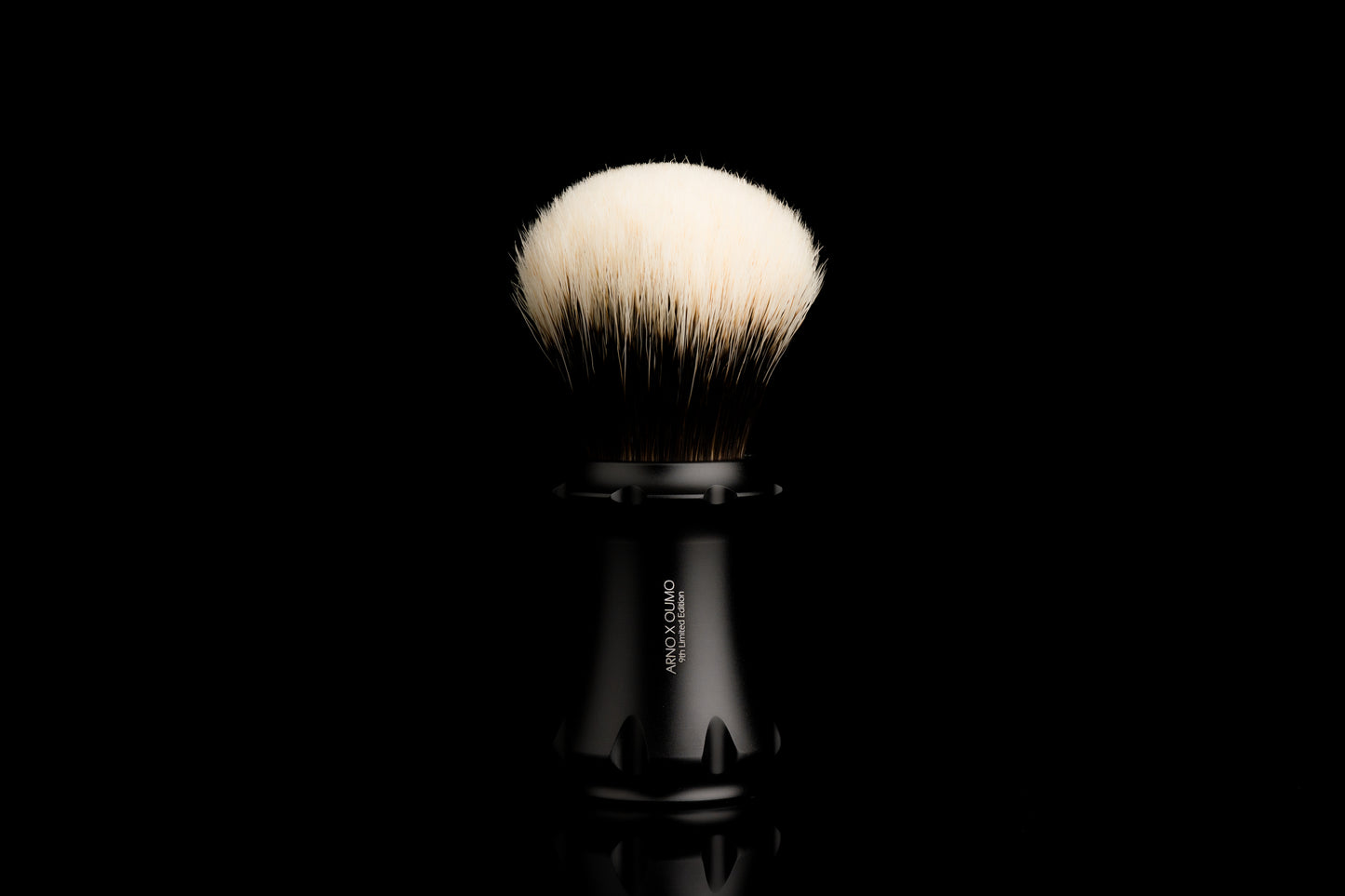 OUMO X ARNO - Metal Lighthouse - Black General shaving brush handle