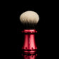 OUMO X ARNO - Metal Lighthouse - Chinese Red shaving brush handle