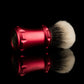 OUMO X ARNO - Metal Lighthouse - Chinese Red shaving brush handle