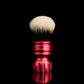 OUMO X ARNO - Metal Scarab - Chinese Red shaving brush handle