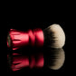 OUMO X ARNO - Metal Shark-1 - Chinese Red shaving brush handle