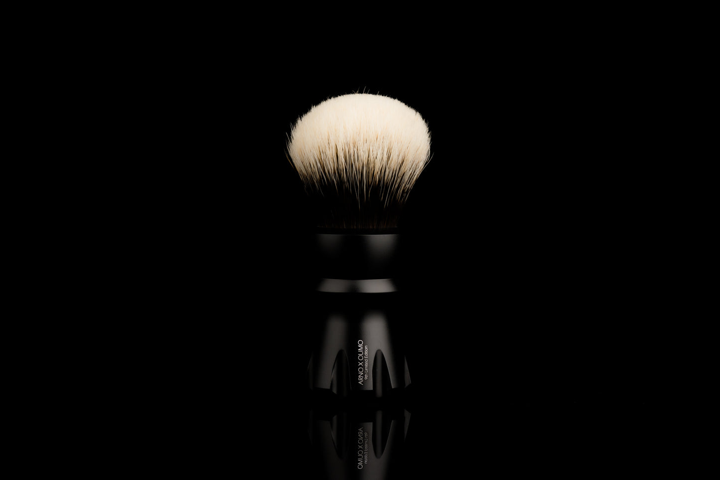 OUMO X ARNO - Metal Shark-1 - Black General shaving brush handle