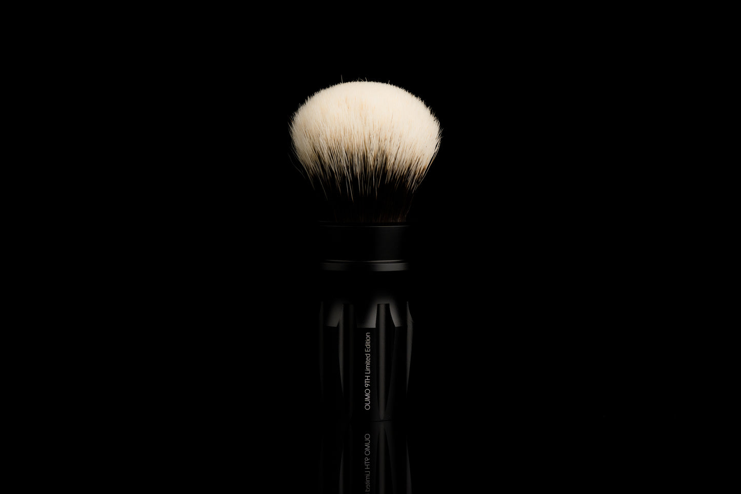 Metal Warring States - Black General shaving brush handle