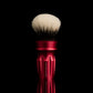 Metal Warring States - Chinese Red shaving brush handle