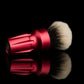 Metal Warring States - Chinese Red shaving brush handle