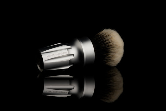 Metal Warring States - Original shaving brush handle