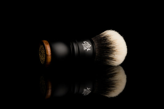 Metal Exceed-伍 - Black General shaving brush handle