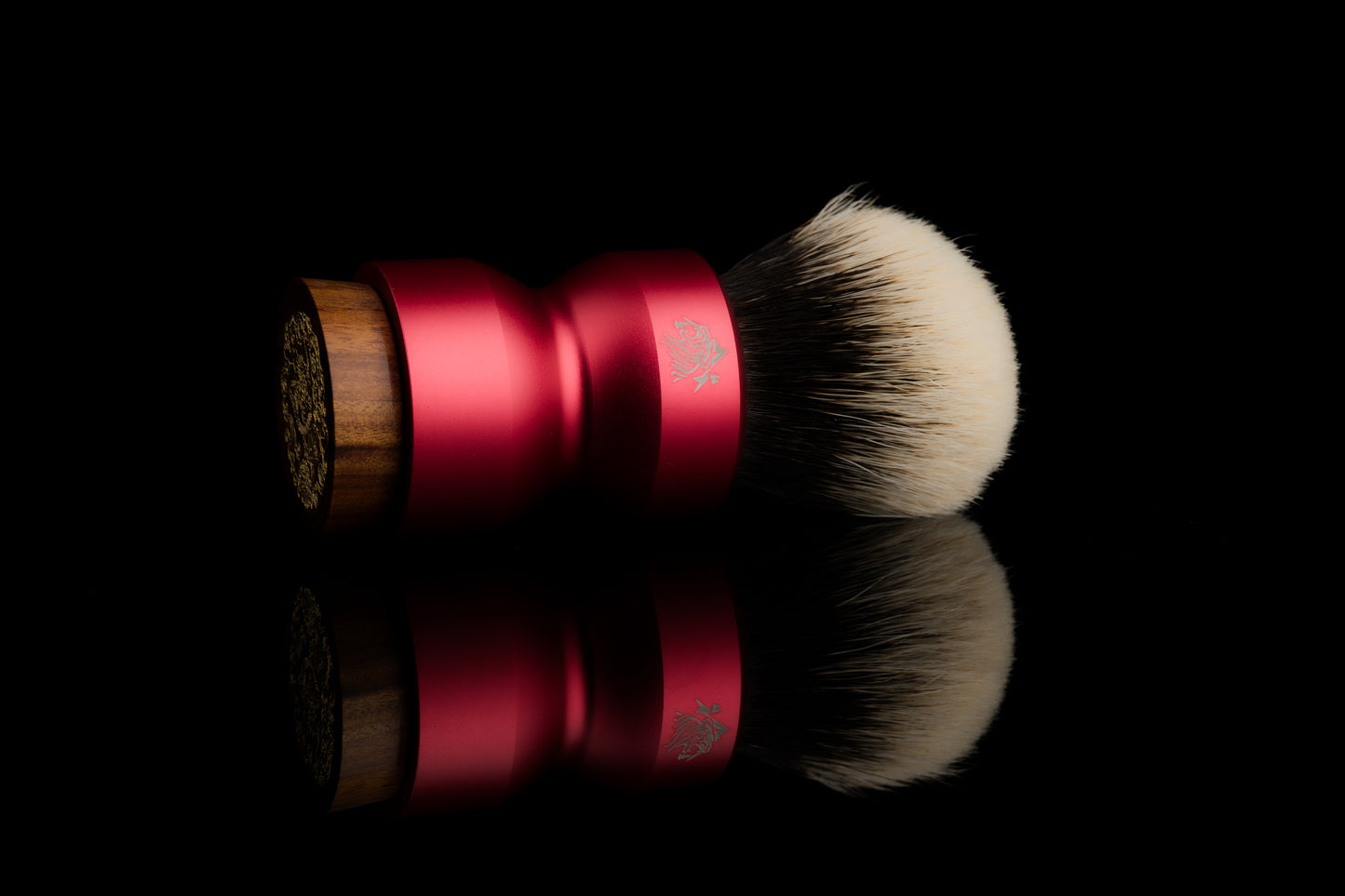 Metal Exceed-壹 - Chinese Red shaving brush handle