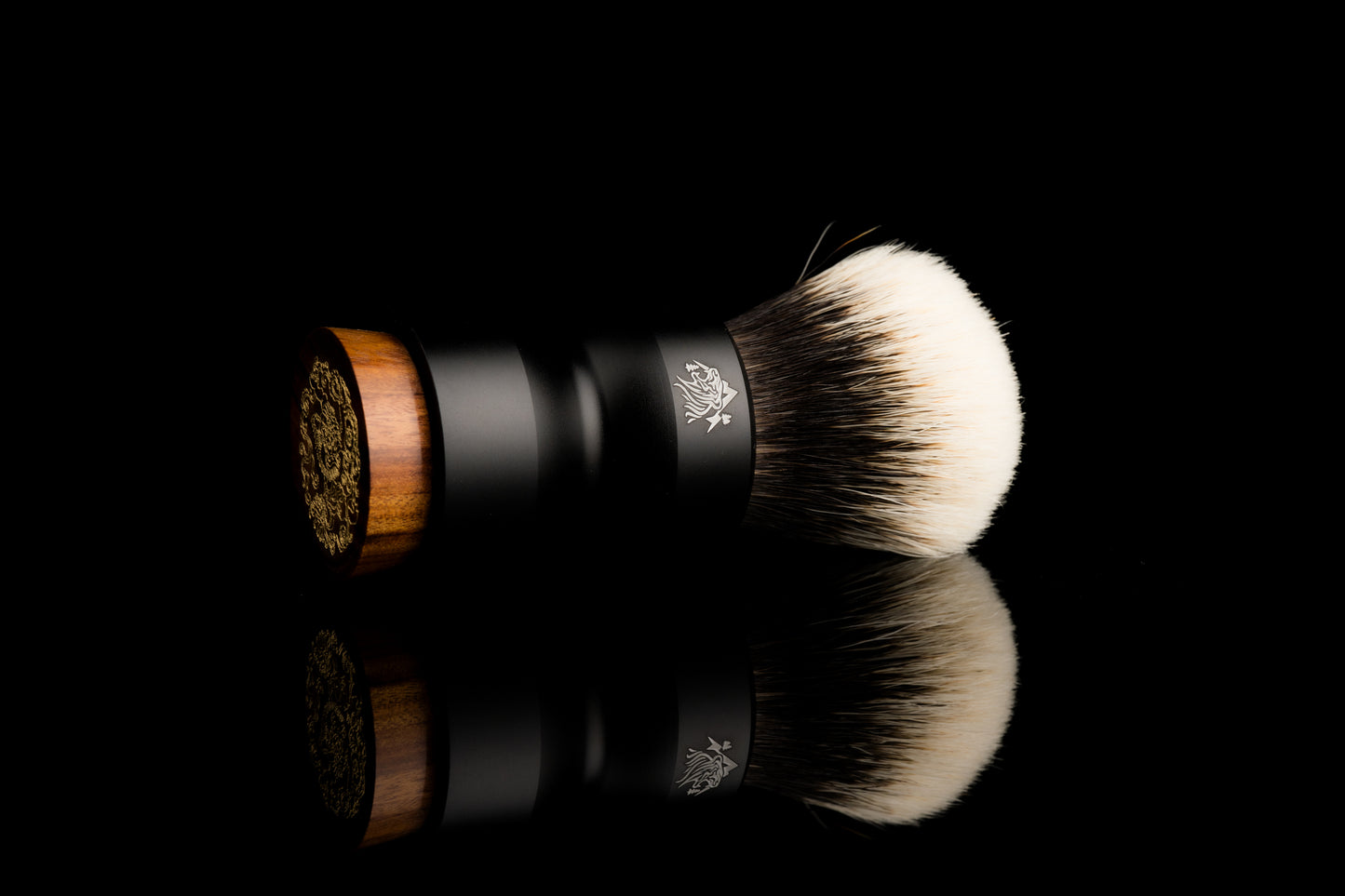 Metal Exceed-壹 - Black General shaving brush handle
