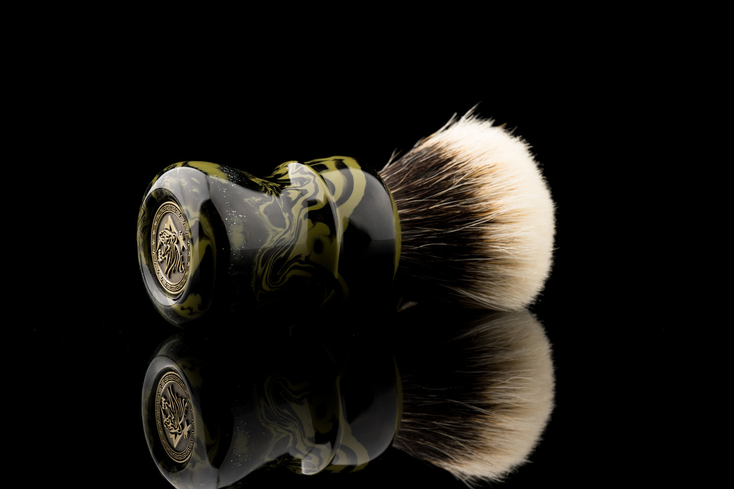 Compass -Venom shaving brush handle