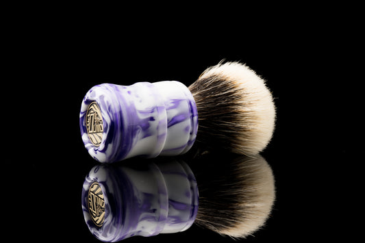 Connon - Purple Rhythm shaving brush handle