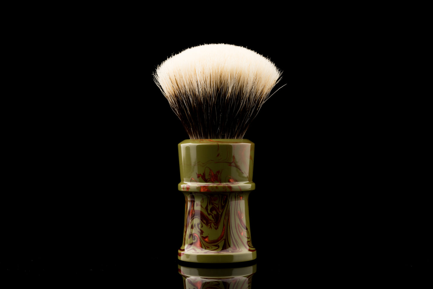 Fortress - Lava shaving brush handle