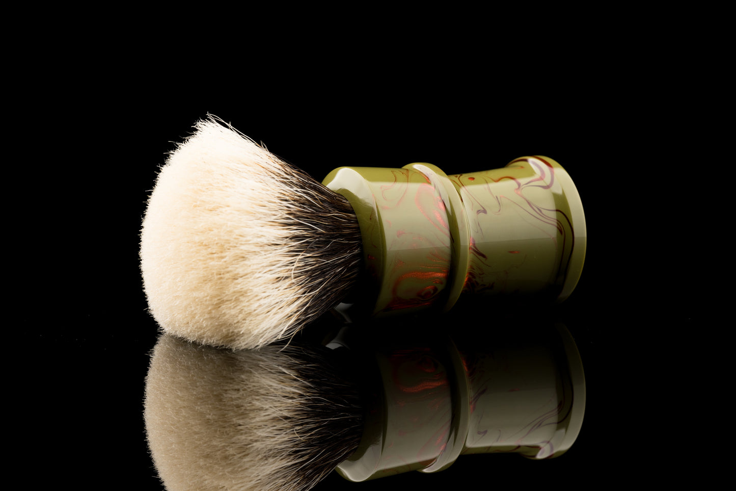 Fortress - Lava shaving brush handle