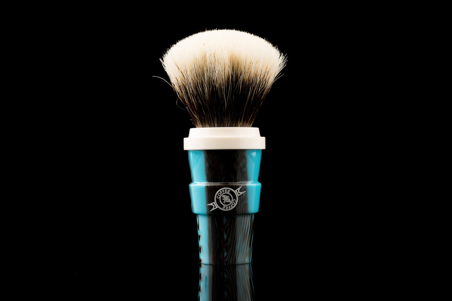 The Tenth Coffee of OUMO - ‘Blue American’ Limited Edition shaving brush handle