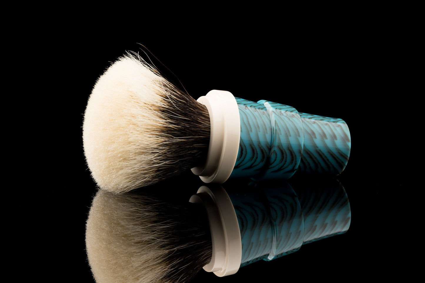 The Tenth Coffee of OUMO - ‘Blue American’ Limited Edition shaving brush handle