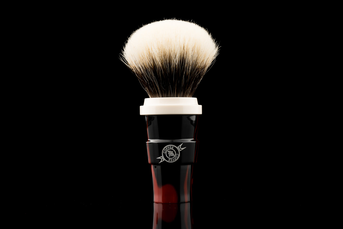 The Ninth Coffee of OUMO - ‘Red wine American’ Limited Edition shaving brush handle