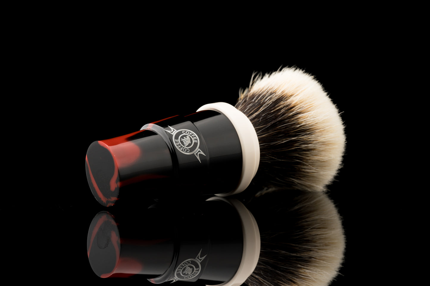 The Ninth Coffee of OUMO - ‘Red wine American’ Limited Edition shaving brush handle