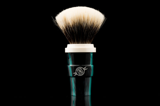 The Eighth Coffee of OUMO - ‘Pampas Blue Latte’ Limited Edition shaving brush handle