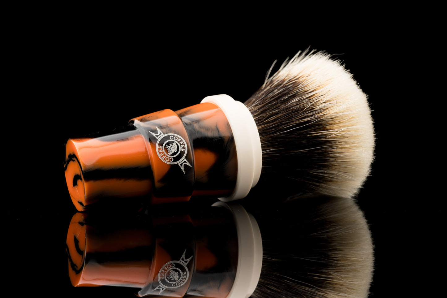 The Sixth Coffee of OUMO - ‘Orange C American’ Limited Edition shaving brush handle