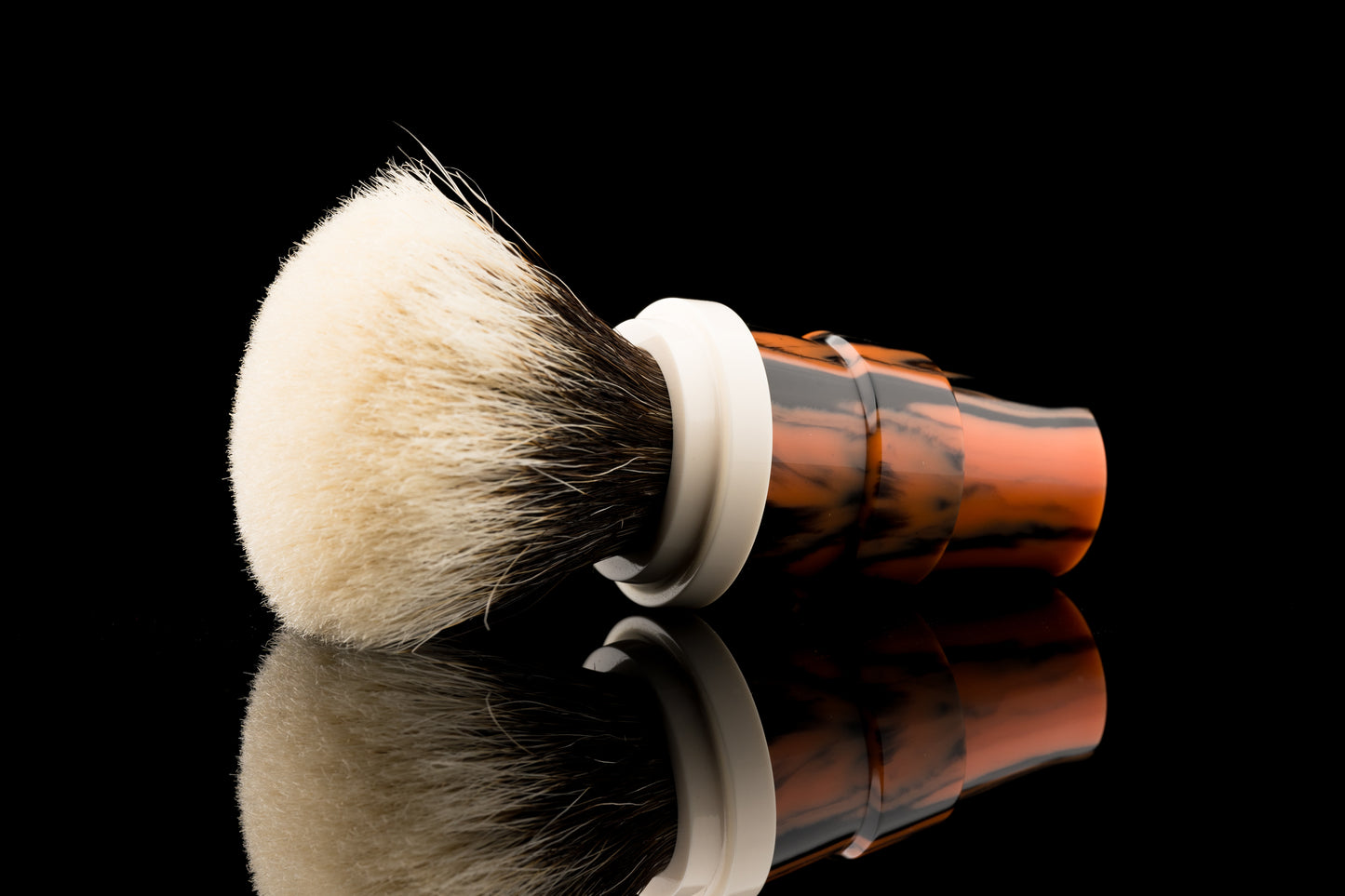 The Sixth Coffee of OUMO - ‘Orange C American’ Limited Edition shaving brush handle