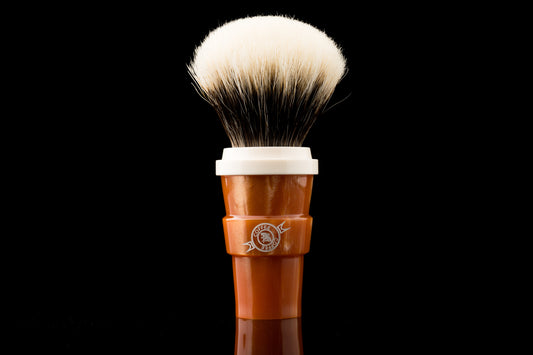 The Fifth Coffee of OUMO - ‘Orange Mocha’ Limited Edition shaving brush handle