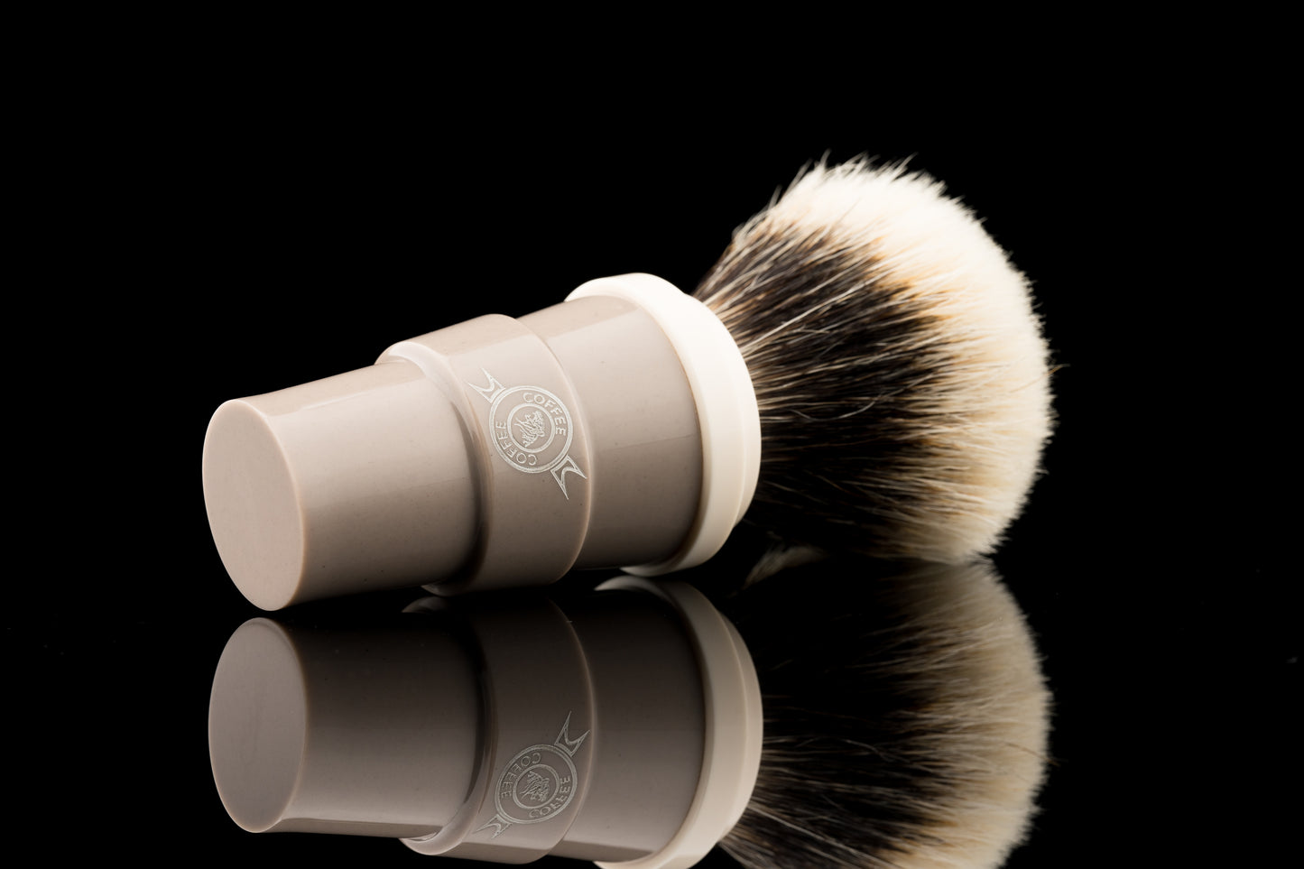 The First Coffee of OUMO - ‘Cement Latte’ Limited Edition shaving brush handle