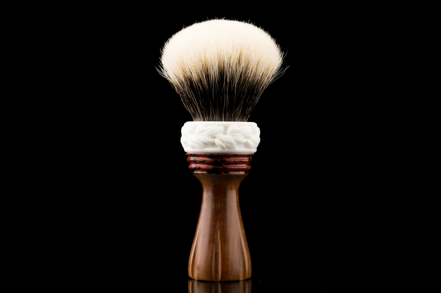 ‘Yingluo’- ‘皓白’ Limited Edition shaving brush handle