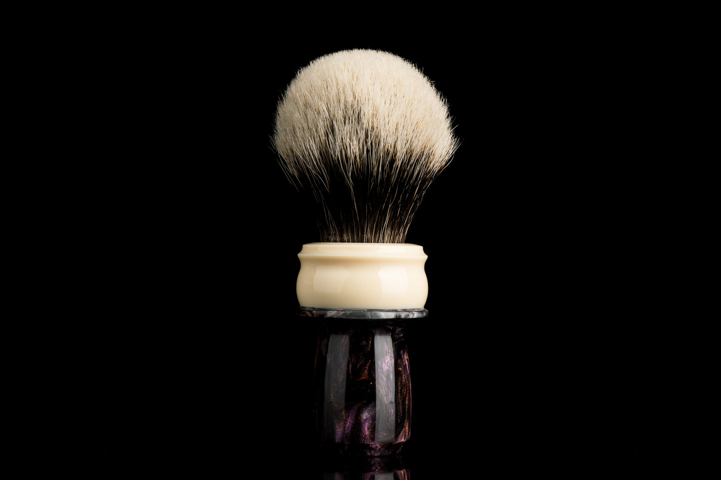 Tulip - Resin Hybird -‘Galaxy‘ shaving brush handle