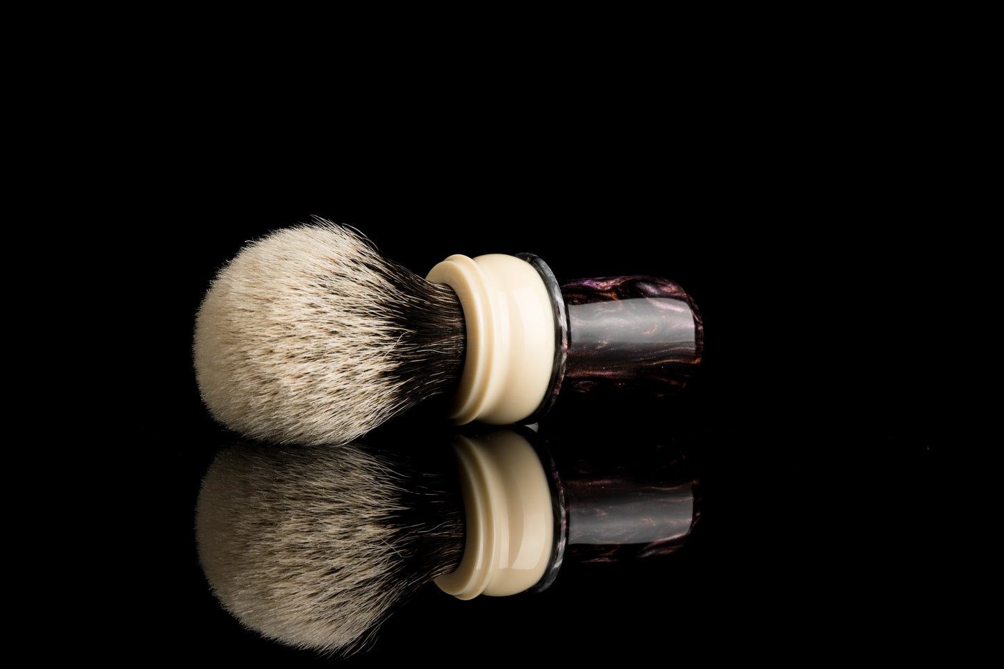 Tulip - Resin Hybird -‘Galaxy‘ shaving brush handle