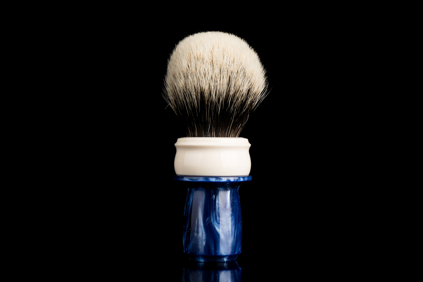 Tulip - Resin Hybird -‘Blue Miracle‘ shaving brush handle