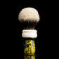 Tulip - Resin Hybird -‘Green algae‘ shaving brush handle