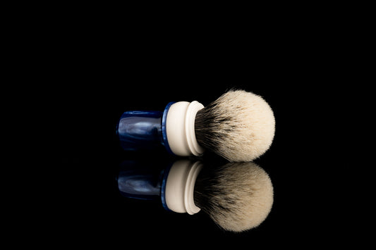 Tulip - Resin Hybird -‘Blue Silk‘ shaving brush handle