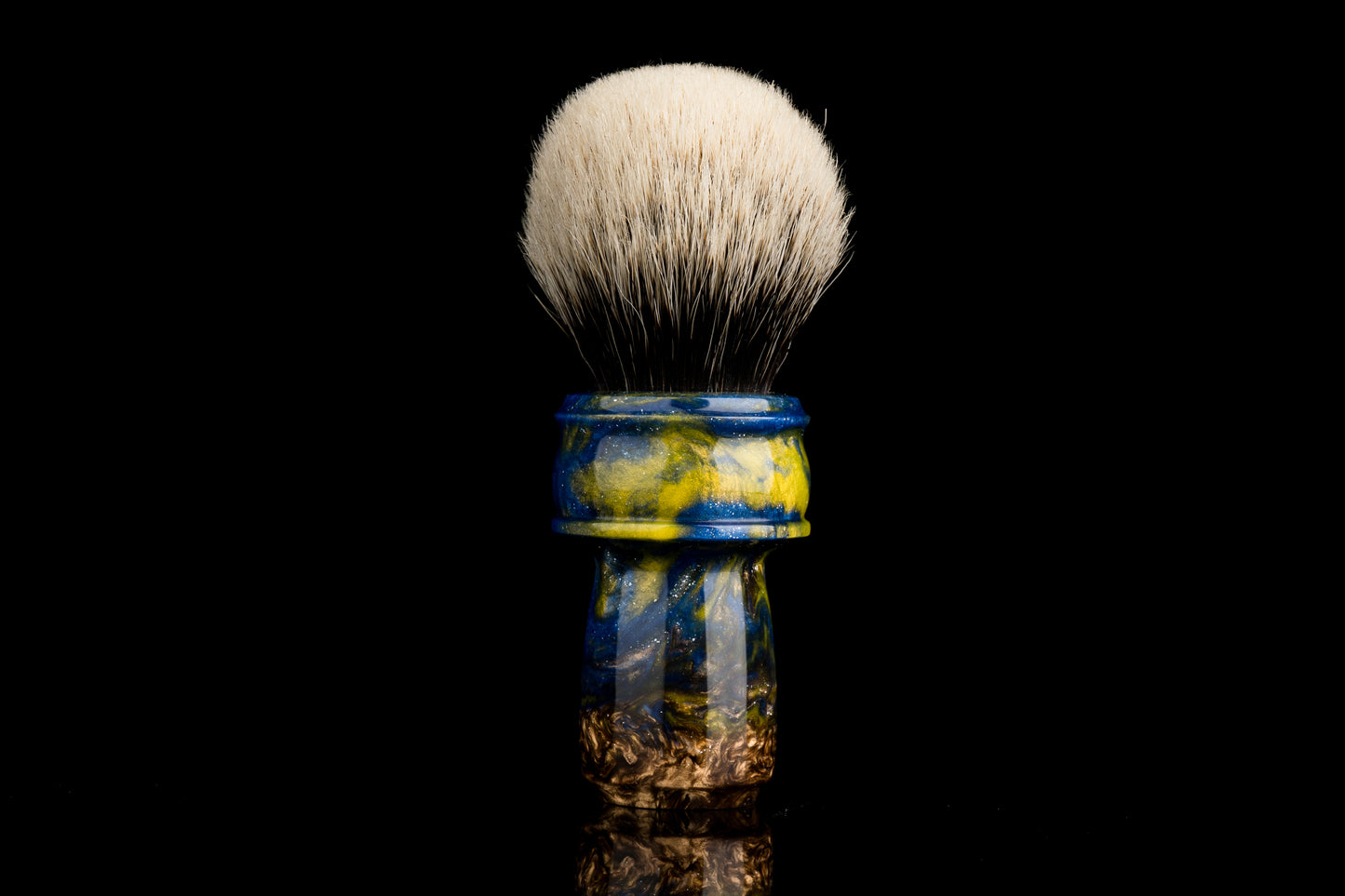 Tulip - ‘Cosmic storm‘ shaving brush handle