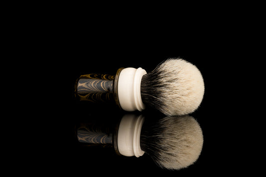 Tulip - Ebonite Hybird -‘Guards‘ shaving brush handle