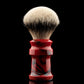 Ding-1 (L)- Fire Silver shaving brush handle