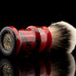 Ding-1 (L)- Fire Silver shaving brush handle