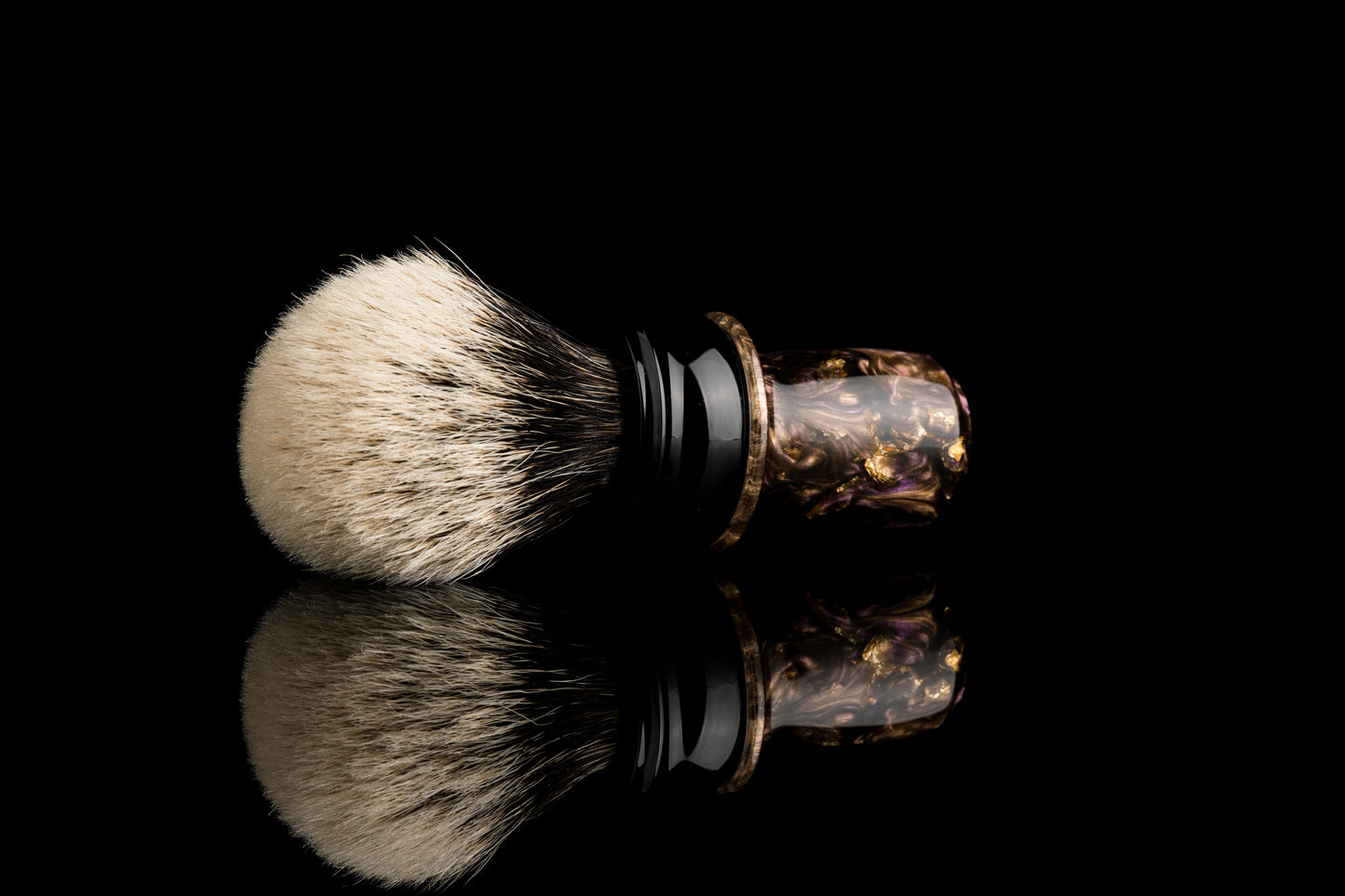 Tulip - Resin Hybird - ‘Storm‘ shaving brush handle