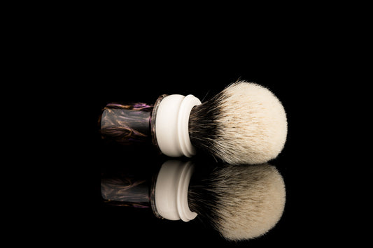 Tulip - Resin Hybird - ‘Eye of the Storm‘ shaving brush handle