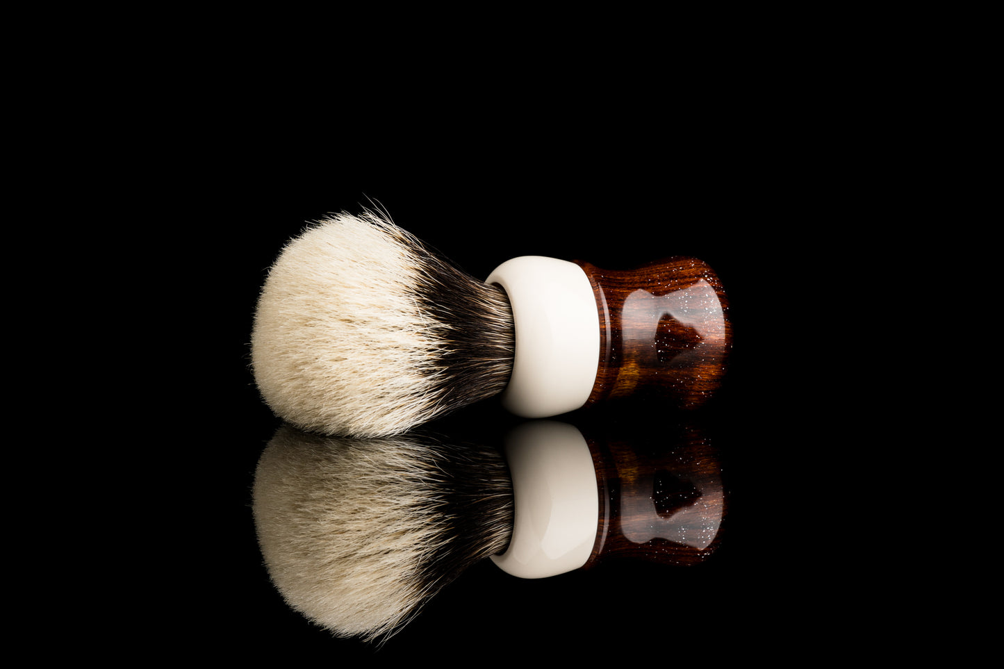 Compass - Glaze X Wood Hybrid  - ‘Nature’ shaving brush handle