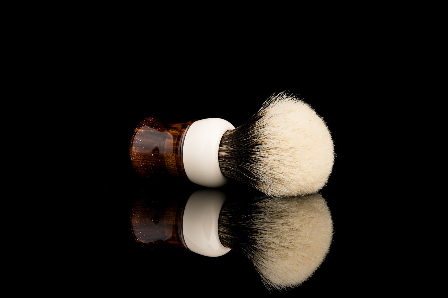 Compass - Glaze X Wood Hybrid  - ‘Nature’ shaving brush handle