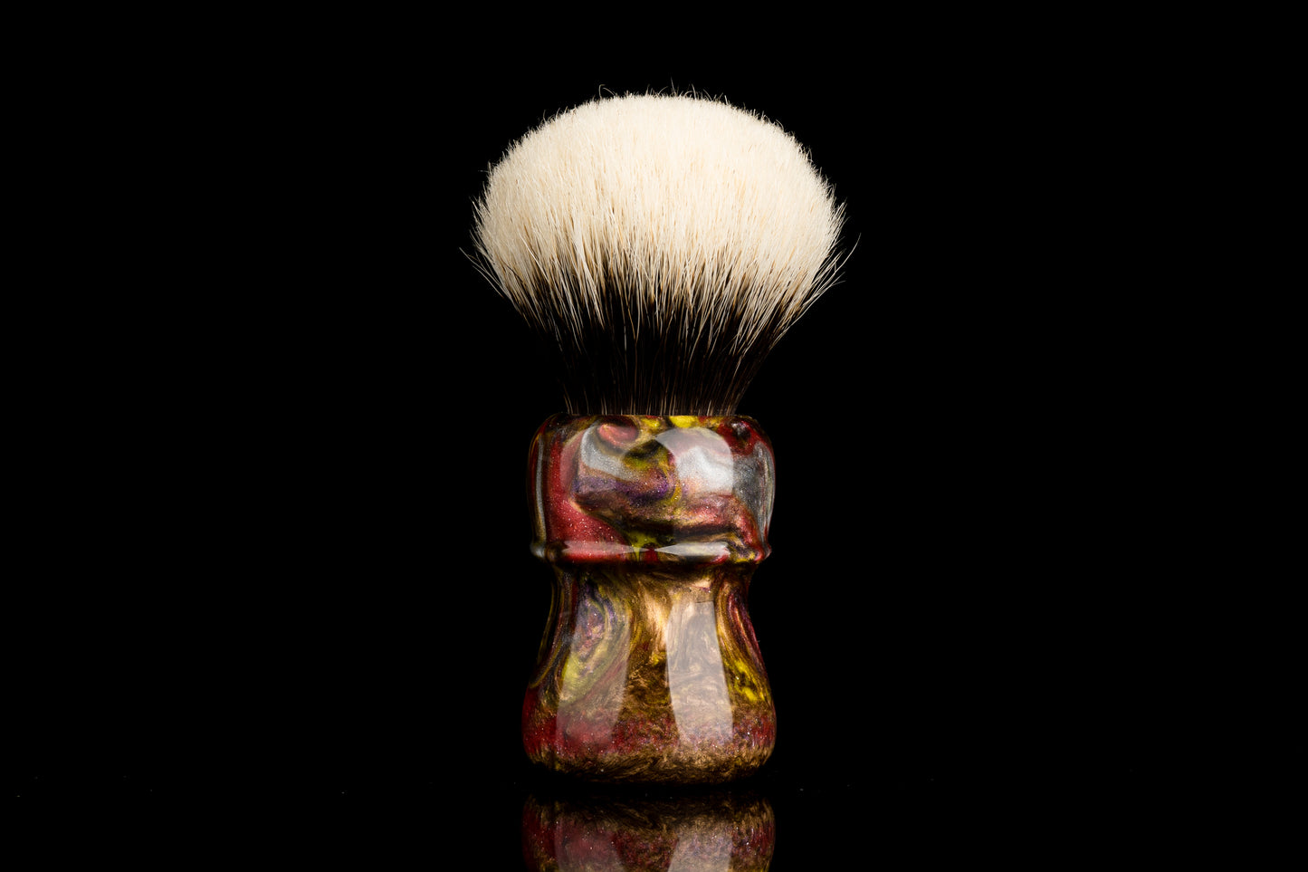 Compass - ‘Jupiter's surface’ shaving brush handle