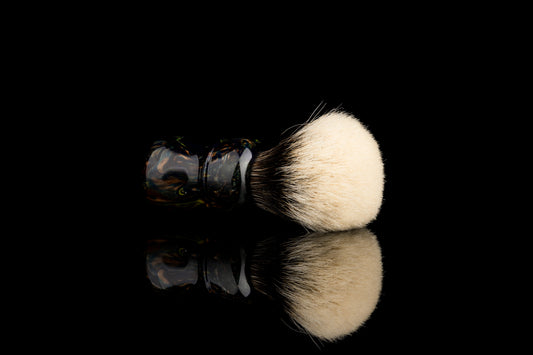 Compass - ‘Green Aurora’ shaving brush handle