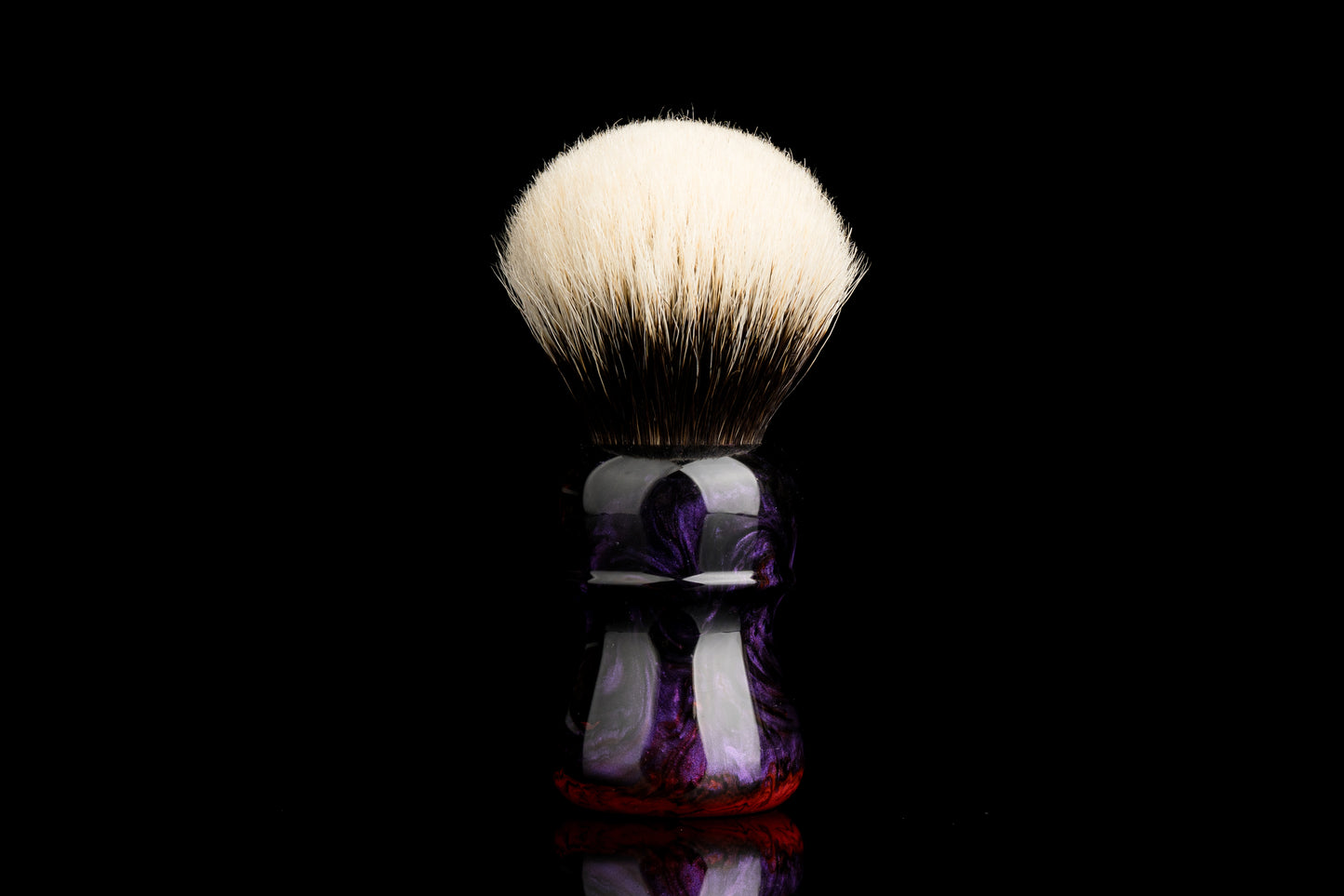 Compass - ‘Blue Flame’ shaving brush handle