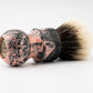Destiny- Pink Swirl shaving brush handle