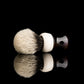 Compass - Glaze X Wood Hybrid - ‘Black Hole’ shaving brush handle