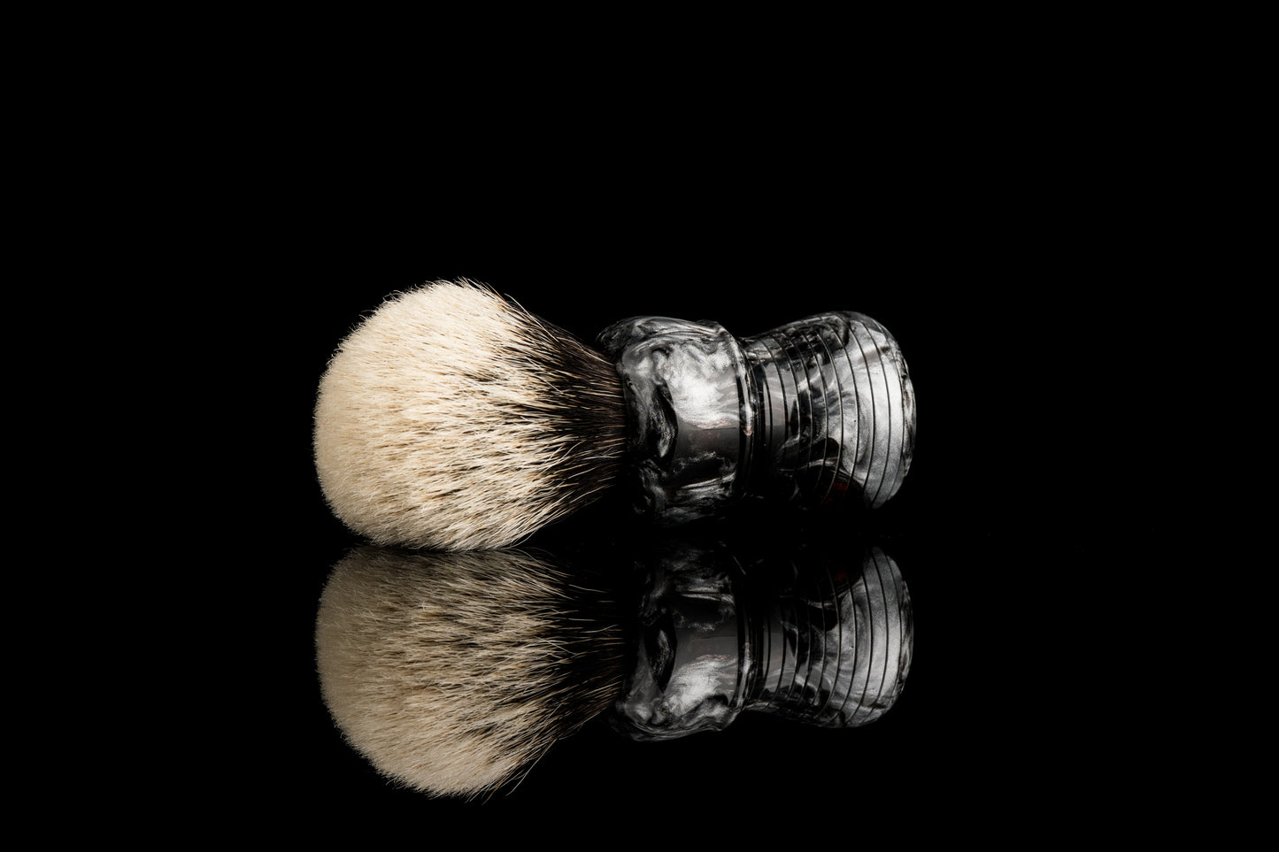 Compass - ‘Ink’ shaving brush handle